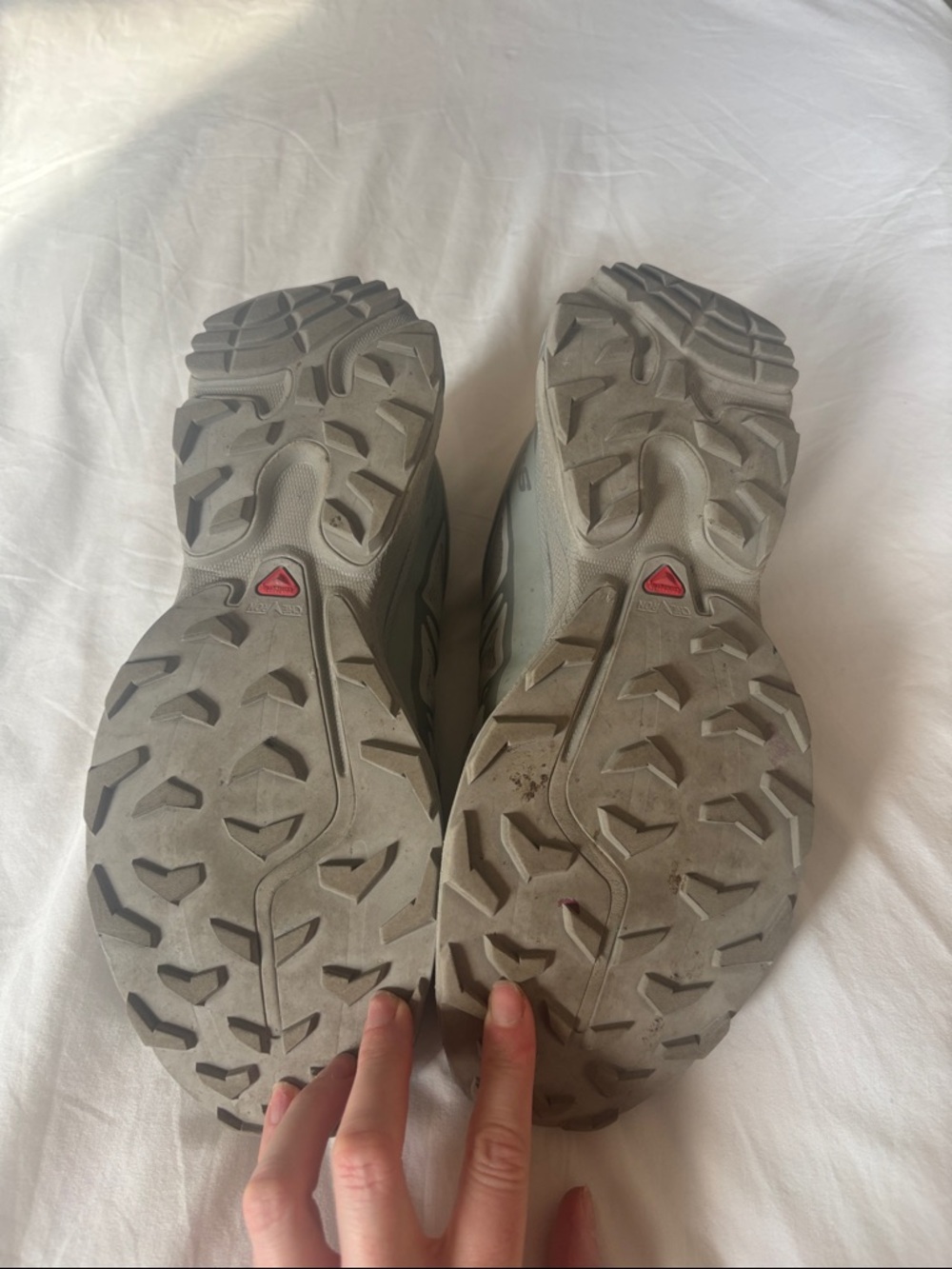 Salomon XT6 Ghost Gray/Gray Flannel GUC - Picture 6 of 7